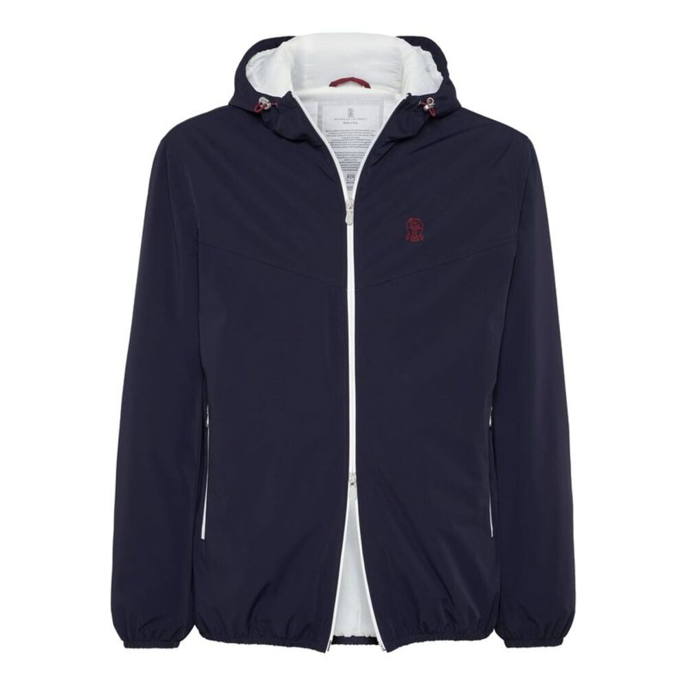 Brunello Cucinelli Blue Jackets - Bomber Jackets Men
